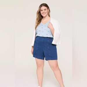 Pull-On Fit Lightweight Denim Short - 5" Inseam